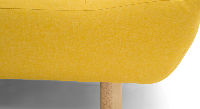 Solonic Fabric Sofa Cum Bed(Yellow)